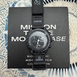 Swatch X Omega Moonswatch Mission To The Moonphase - New Moon Watch